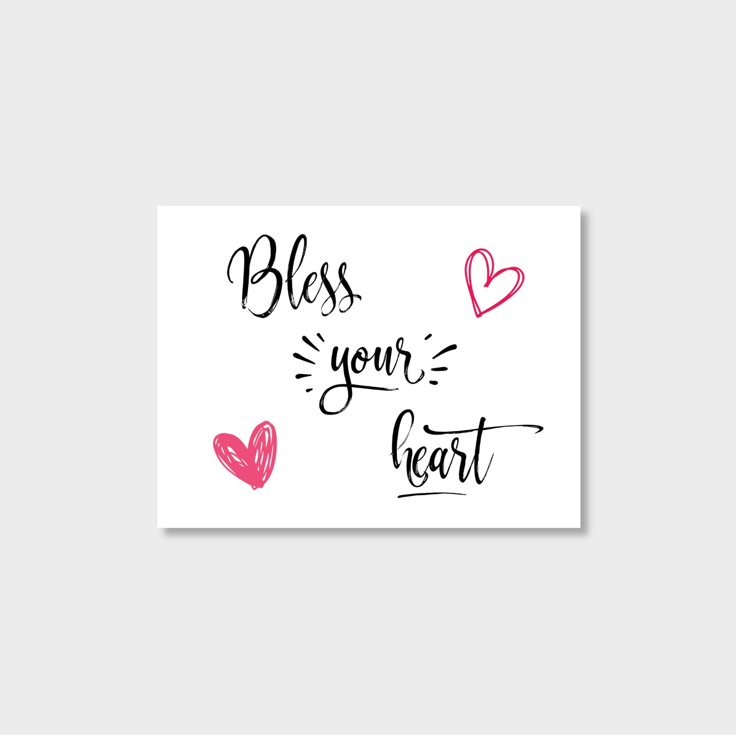 Bless Your Heart Notecard Stationery