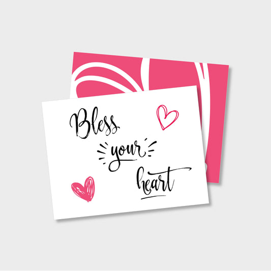 Bless Your Heart Notecard Stationery