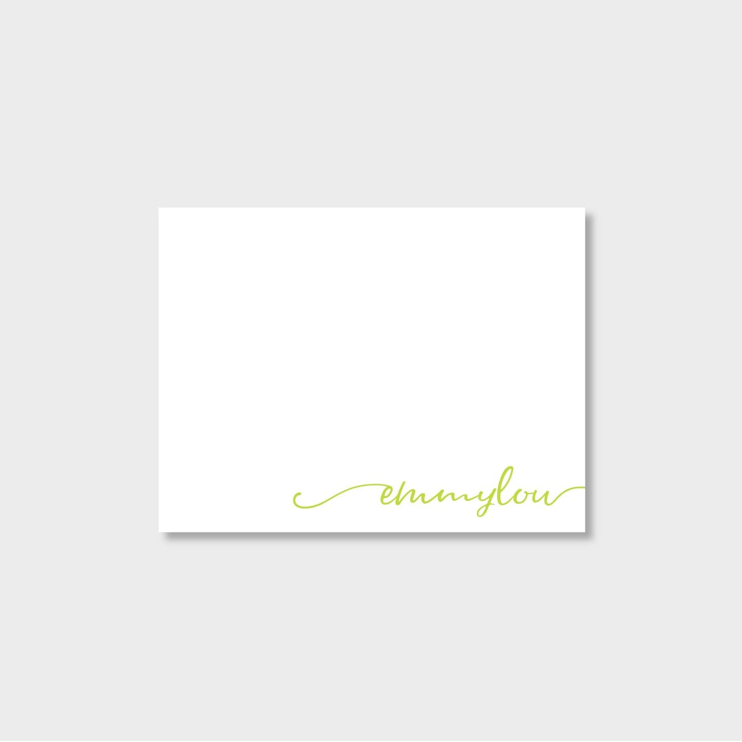 Fun Daisy Personalized Notecard Stationery