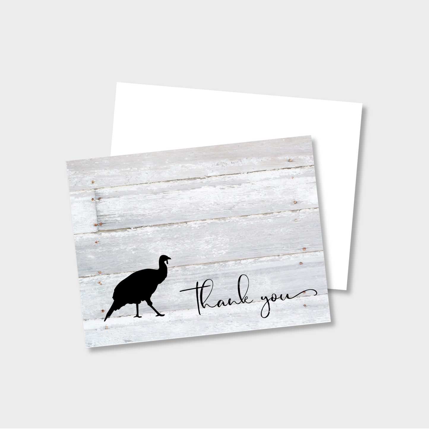 Livestock Jake/Tom Turkey Personalized Thank You Notecard Stationery