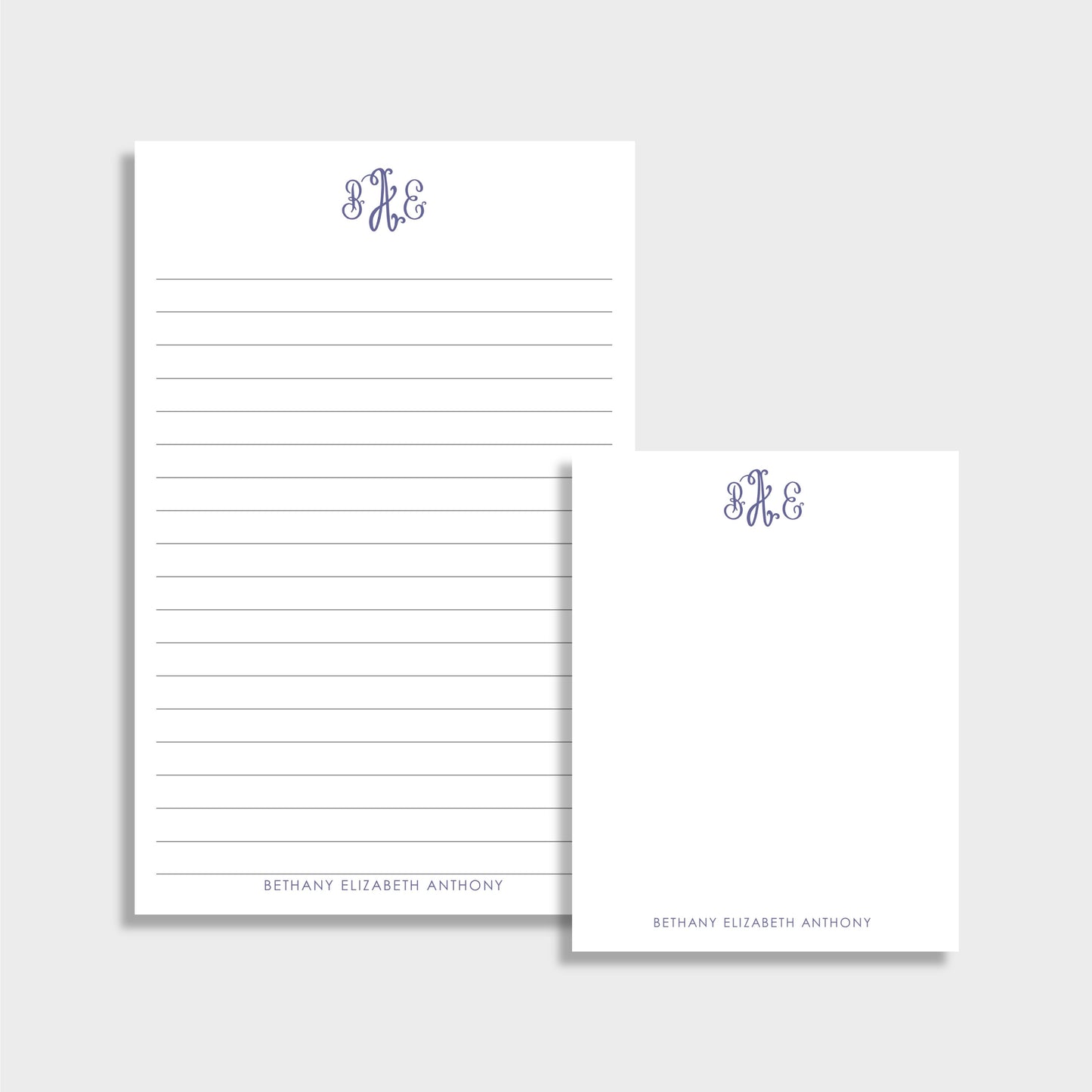 Monogram Personalized Notepad