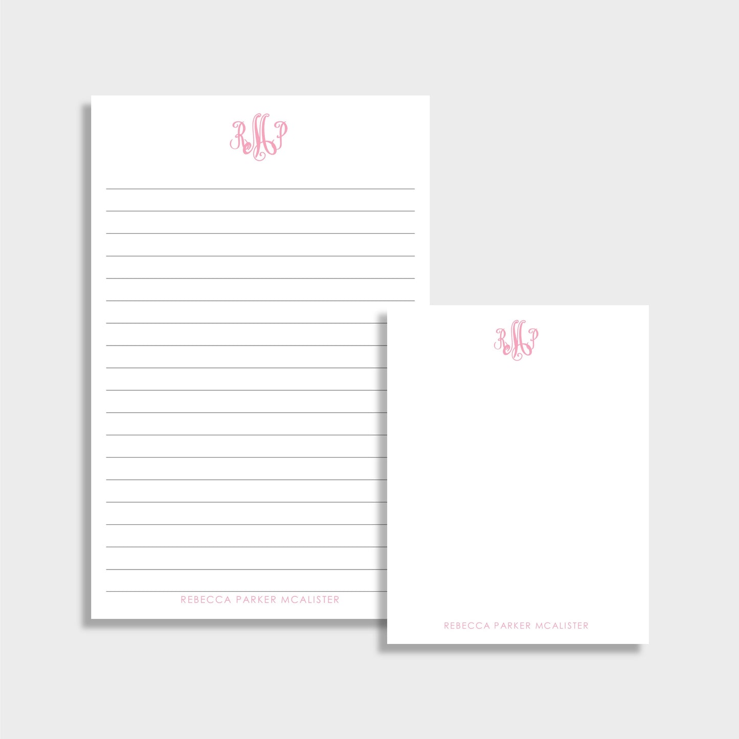 Monogram Personalized Notepad